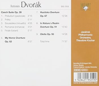 Dvorak - Czech Suite: Amazon.nl